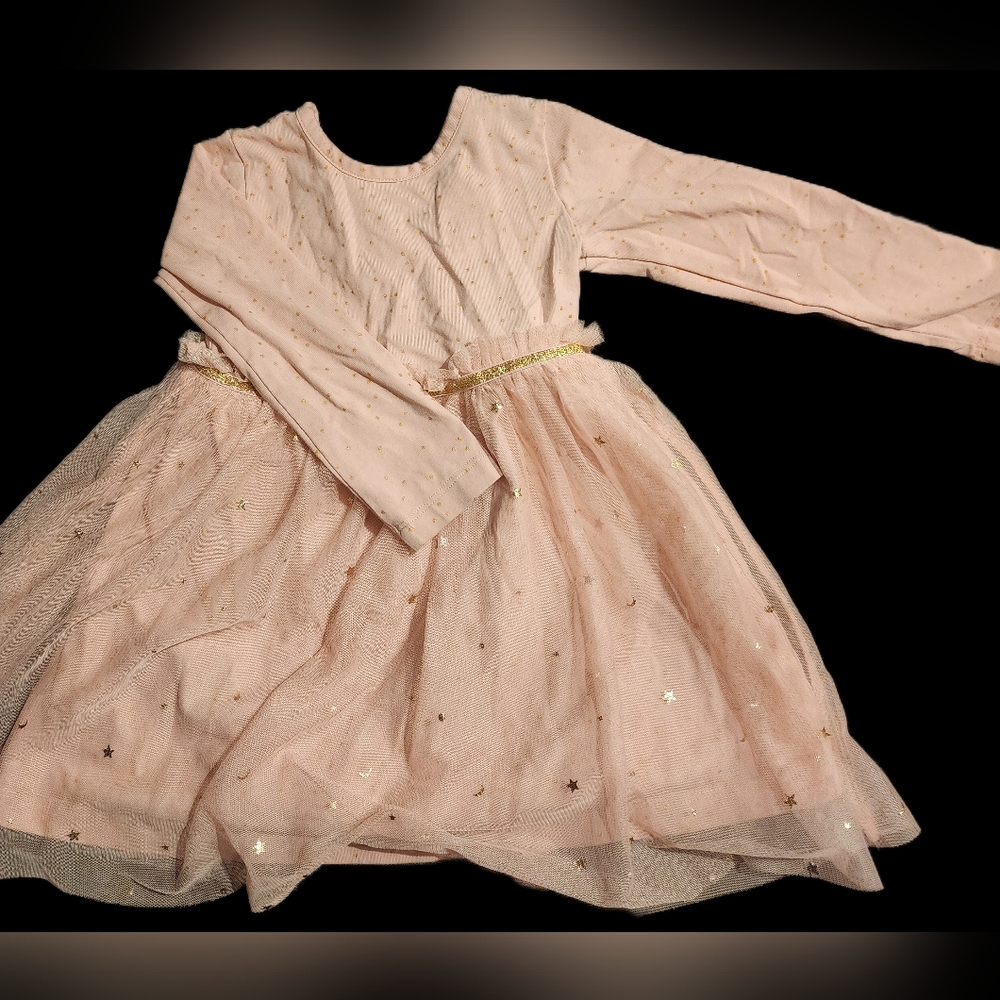 Hanna Andersson 2t Pink Shimmer Tulle Dress
